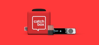 Catchbox Plus System with 1 Cube and 1 Clip + 1 Wireless Charger - Custom