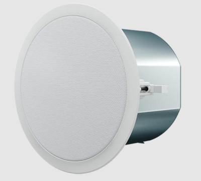 UP6-W - 6" ceiling speaker, back-can, 60w@16Ω, 60w@100v, depth 206mm in white