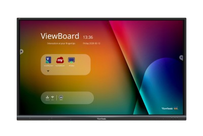 ViewBoard 53serie touchscreen 65" UHD, Android 13.0 (upgrade A14 Q4),IR 450 nits, 4x USB-C, NFC reader, 2x20W + sub 20W + array mic 16/128GB