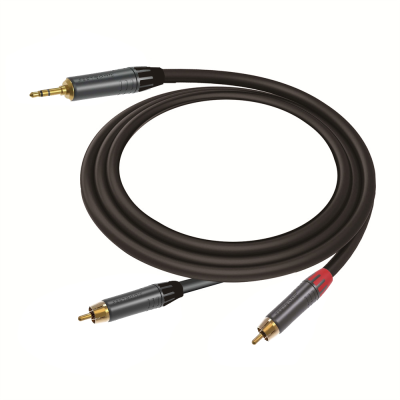 Minijack 3,5mm to 2 rca cable 5 meter