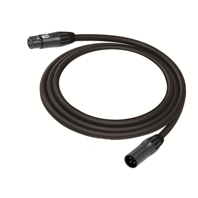 DMX cable, XLR 3p male to XLR 3p female 5 meter