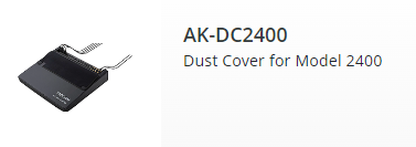 Tascam AK-DC2400 - Dust Cover Model 2400