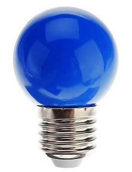 MLA602 - PLASTIC CLEAR - BLUE - 1W - NOT DIMMABLE