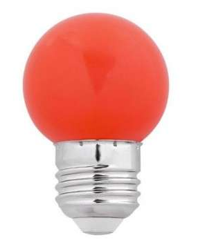 MLA602 - PLASTIC CLEAR - RED - 1W - NOT DIMMABLE