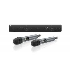 Wireless dual vocal set. Includes (2) SKM 835-XSW handheld transmitters with mut