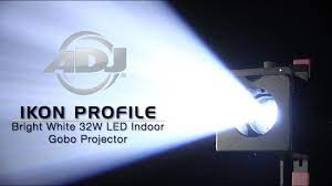 American dj Ikon Profile - Bright white 32W LED indoor GOBO Projector