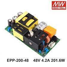 AC-DC Single output Open frame power supply; output 48Vdc at 3A