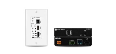Atlona Wallplate HDBaseT extender set for HDMI with USB