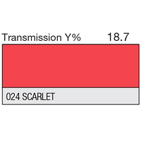 Lee Rol 024 - Scarlet (7,62m x 1,22m)