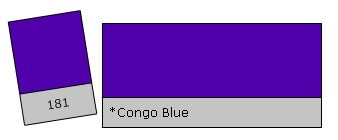 Lee Rol 181 - Congo Blue (7,62m x 1,22m)