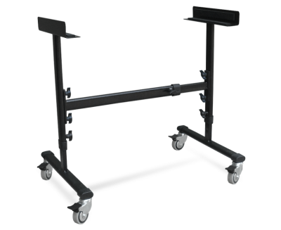 HEAVY-DUTY H-STYLE STAND WITH CASTORS FOR XYLOPHONES, METALLOPHONES OR MIXERS