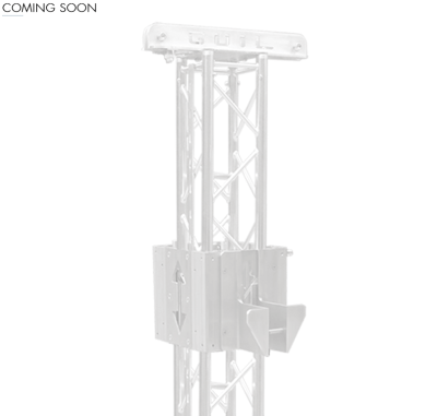 MODULAR TOWER MADE WITH 40x40cm REINFORCED TRUSS. COMPLETE TOWER, EXCEPT FOR MOTOR