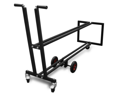TROLLEY FOR 15 MUSIC STANDS. FITTED WITH 5 WHEELS (MAXIMUM MANOEUVRABILITY). COMPATIBLE WITH MUSIC STANDS FROM OTHER BRANDS