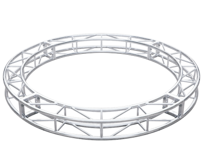 Ø 3 m CIRCULAR TRUSS MADE UP OF 4 SEGMENTS OF 300 x 300 mm SQUARE TRUSS. NUT & BOLT SET INCLUDED