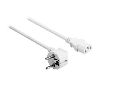 OMNITRONIC IEC Power Cable 3x1,0 1,2m wh
