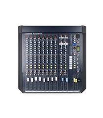 Wizard 12:2 Live Mixer with Built-In Effects. 8 Mic/Line Inputs, 2 Dual Stereo Inputs