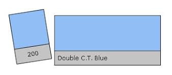 Lee Rol 200 - 2/1 CT Blue (7,62m x 1,22m)