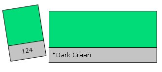 Lee Rol 124 - Dark Green (7,62m x 1,22m)