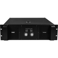Power Amplifier IClass W EIA 2ch:2x1800W/8, 2x3000W/4 - Pulse:2x4500W/2, 3U/19''