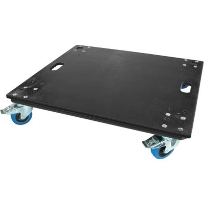 Plywood skate for HD21SW, 2 breaking swivel wheels