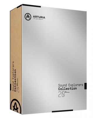 Sound Explorers Collection - Limited-edition 250GB hard drive containing the entire Arturia instrument and FX collection