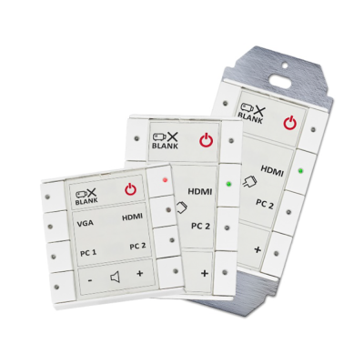 Impera Echo 8DKW8-button control pad, DK, white