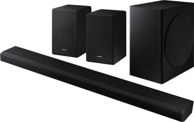 Samsung SWA-9500S - Rear channel speakers - wireless - black - for Samsung HW-Q700A, HW-Q800A, HW-Q900A
