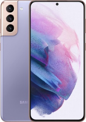 Samsung Galaxy S21 5G - 5G smartphone - dual-SIM - RAM 8 GB / 256 GB - OLED display - 6.2" - 2400 x 1080 pixels (120 Hz) - 3x rear cameras 12 MP, 12 MP, 64 MP - front camera 10 MP - phantom violet