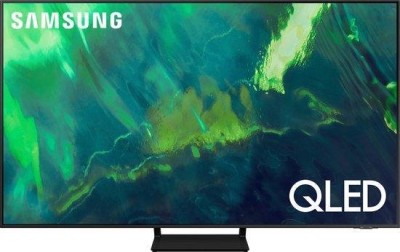Samsung QE55Q70AAT - 55" Diagonal Class Q70A Series LED-backlit LCD TV - QLED - Smart TV - Tizen OS - 4K UHD (2160p) 3840 x 2160 - HDR - Quantum Dot, Dual LED - titan grey