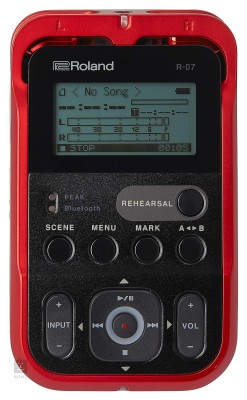 Roland - ULTRA PORTABLE WITH WIRELESS LISTENING AND REMOTE CONTROL (RED)
