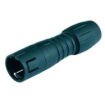 Serie 620 male cable connector. Type: 8 pole