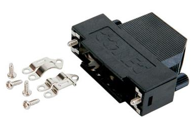 D-sub connectorkap, EMC shielding, Type: 15 pole