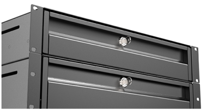 Caymon 19" Rack Drawers with or without Lock
