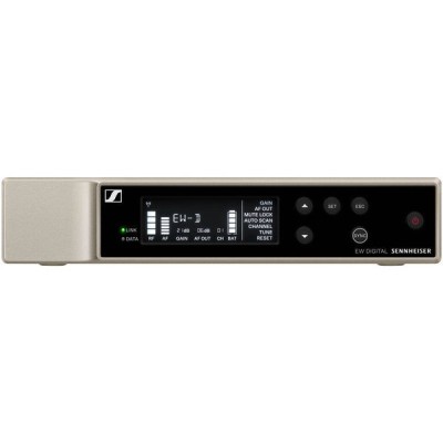 Digital 19 ½” single channel receiver. Includes (1) GA4 rackmount, frequency range:  (552 - 608 MHz)