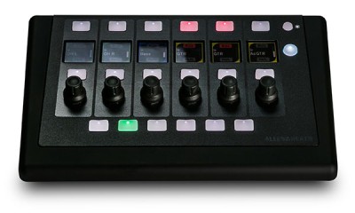 Allen&Heath IP6 Remote Controller for dLive, 6 x rotary encoders, PoE, TCP/IP