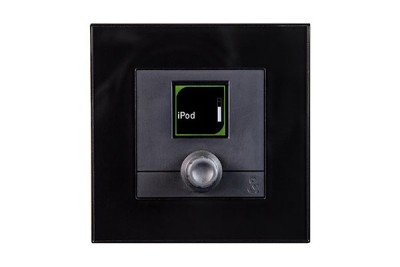 Allen&Heath IP1-BK-EU Wallplate Controller for dLive, 1x Rotary Encoder, PoE, fits UK/EU Electrical Wall Boxes Black