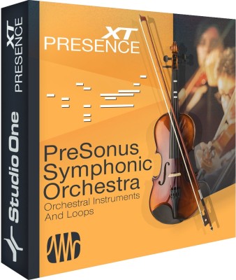 Presonus PreSonus Symphonic Orchestra - Symphonic orchestra instrument library with ready to use Studio One Musicloops