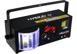 Algam HYBRID 4 - Combo LED 4-en-1 derby, stroboscope, gobo, laser