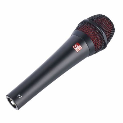 sE Electronics - V7 premium dynamic vocal mic Black - Professional dynamic vocal hand-held microphone with best-in-class performance.