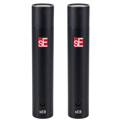 sE Electronics - sE8 omni (Pair) - The omnidirectional option of the highly acclaimed sE8 pencil condenser.