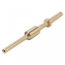 HICON Contact connector male, crimp-, gold plated contact(s), max. 0,6 mmì