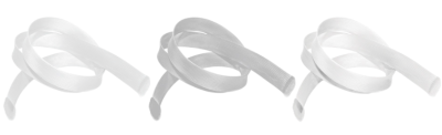 Braided hosing closed or overlapping | Closed version | 55-110mm | white