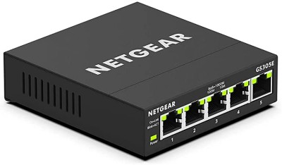 netgear GS305E 5-poorts Gigabit Ethernet Plus-switch