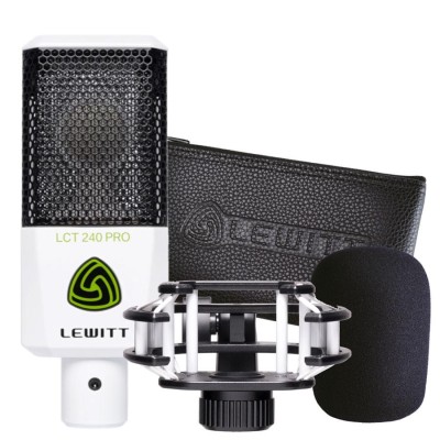 Lewitt - LCT240 PRO microfoon - wit - valuepack