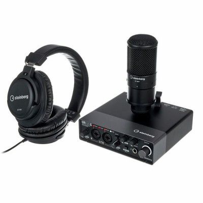 UR22C Recording Pack - UR22C Interface with Headphones and Microphone