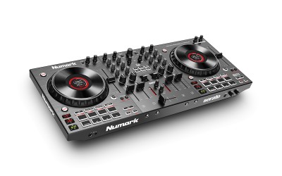 4-deck DJ controller