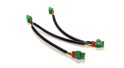 Ecler Euroblock 3 pin to Euroblock 3 pin, 4 connectors premade link cable (amplifiers, preamps and mixers inputs link wire, to share the same audio signal).