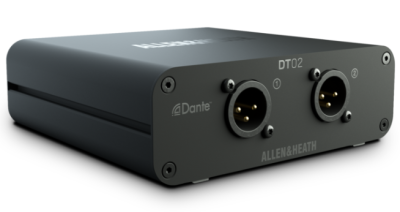 Allen&Heath DT02X Dante Output Interface – 2 OUT Incl. PSU