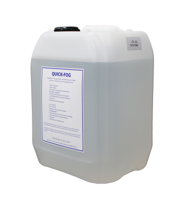 QUICK-FOG, quick-disappearing fog fluid Canister with 5 L