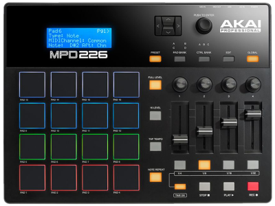 MPD226: Feature-Packed, Highly Playable Pad Controller